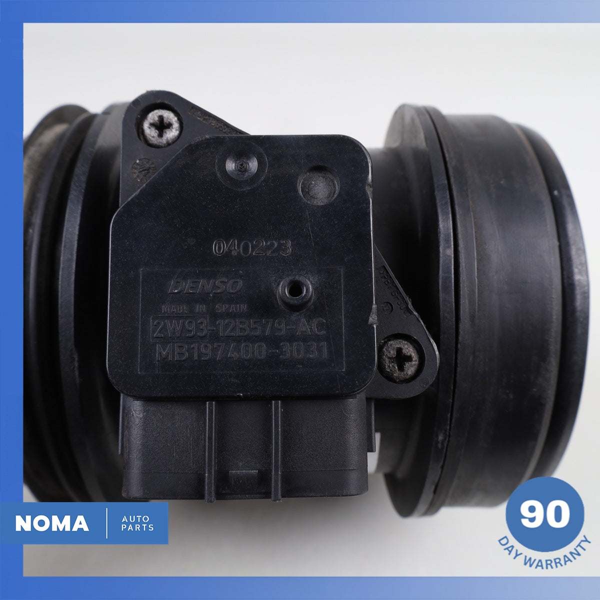 07-09 Jaguar X150 XK 4.2L N/A Intake MAF Mass Air Flow Sensor 6W839D621AA OEM - photo 8