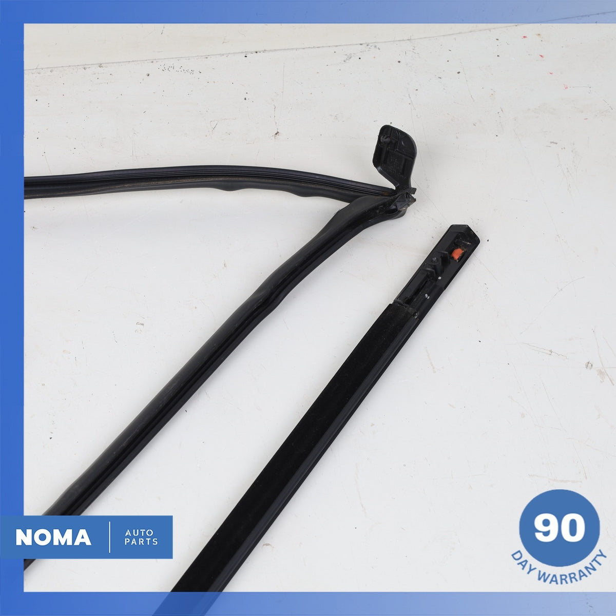 13-22 LR Range Rover L405 Rear Left Side Outer Door Window Molding Set OEM - photo 14