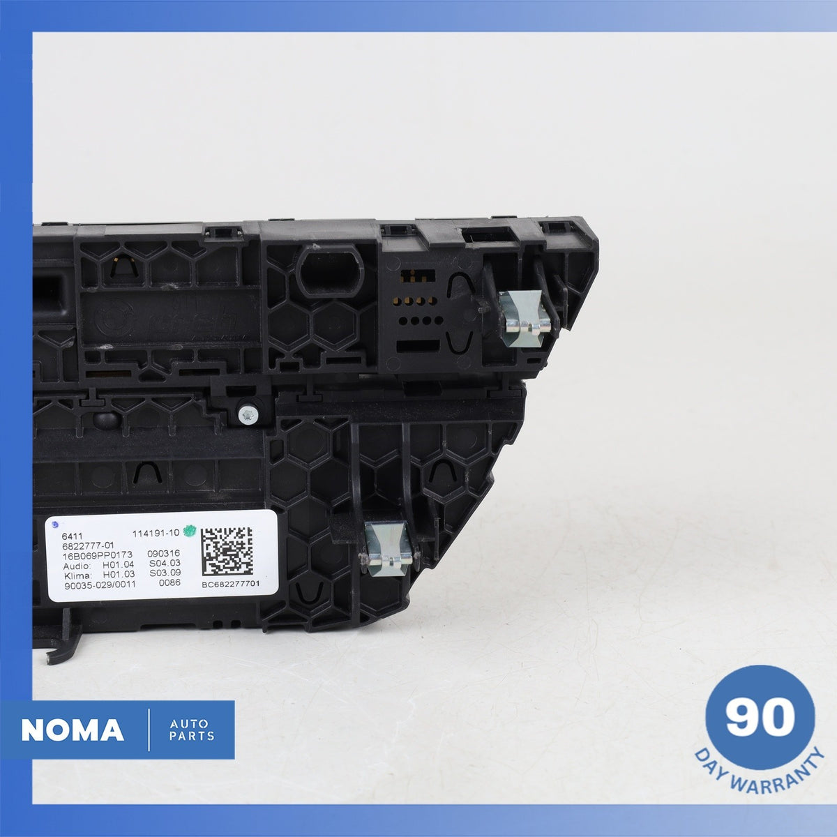 16-22 BMW G12 740i 750Li M760i A/C AC Climate Radio Control Switch 6834376 OEM - photo 8