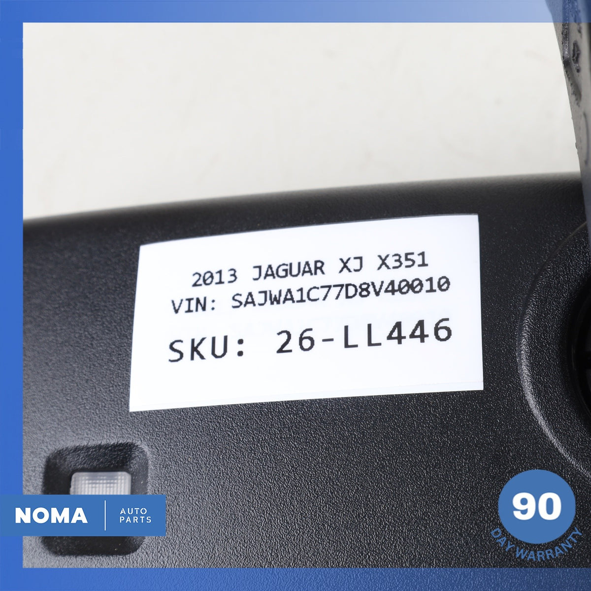 09-17 Jaguar X351 XJL XF XJR Interior Rear View Mirror Black 6H4217A679BB OEM - photo 14