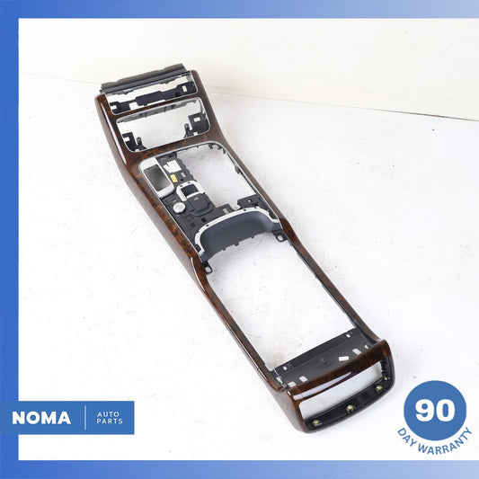 11-18 Audi D4 A8L Front Center Console Shifter Cover Panel Bezel Wood OEM - photo 1