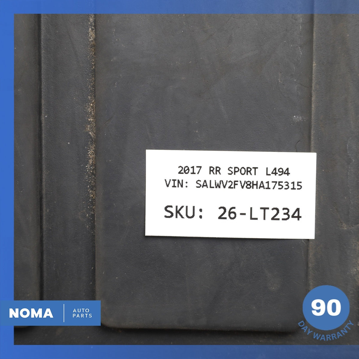 14-22 Range Rover Sport L494 Front & Rear Left & Right Floor Rubber Mat Set OEM - photo 17