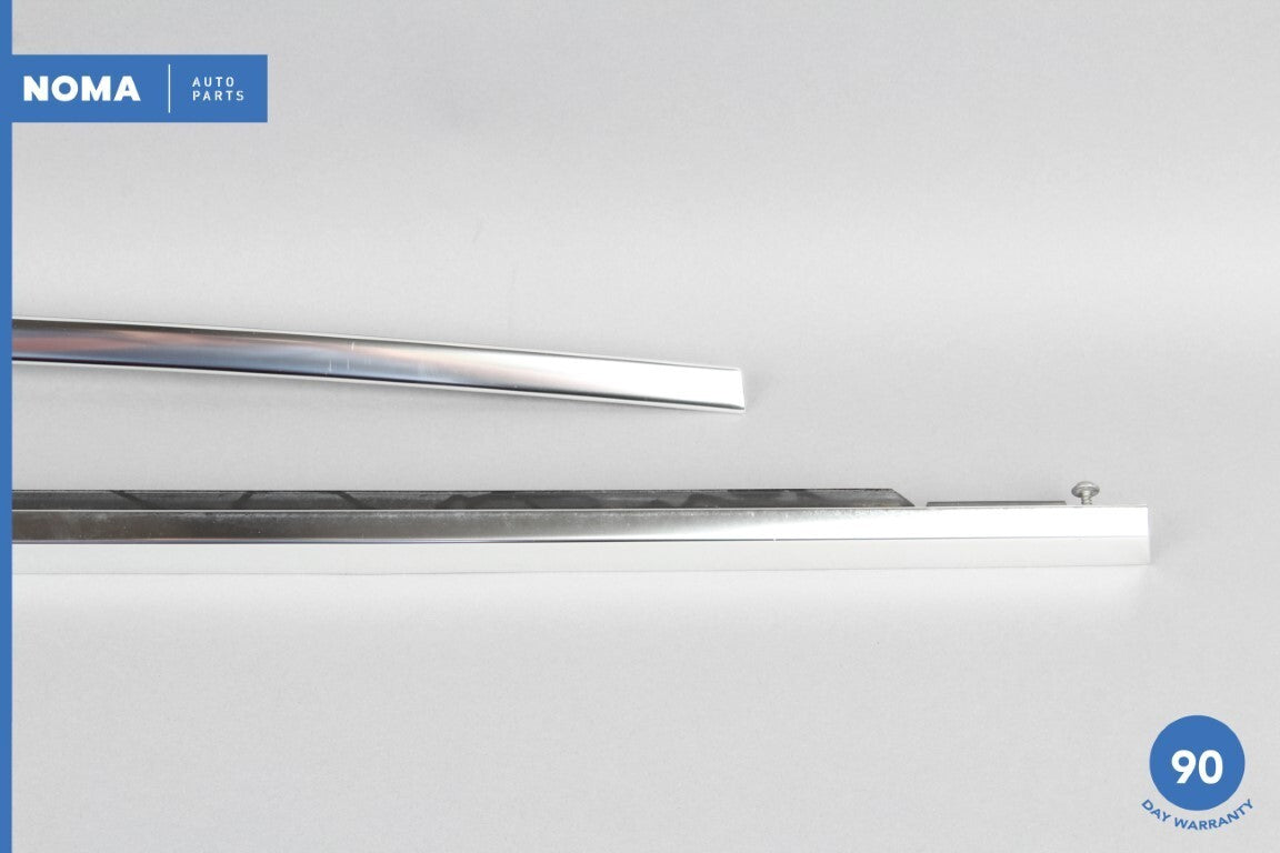 10-19 Jaguar XJL X351 LWB Rear Right Side Door Exterior Window Molding Set OEM - photo 4