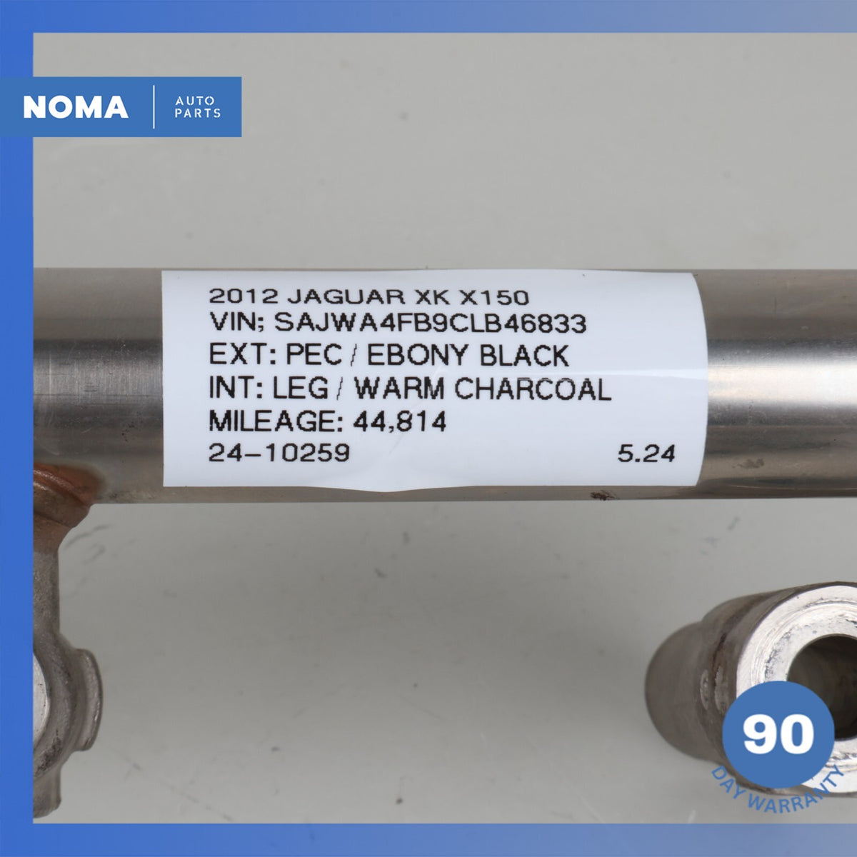 10-16 Jaguar X150 XK XF 5.0L V8 AJ133 Fuel Petrol Rail Manifold Set OEM - photo 14