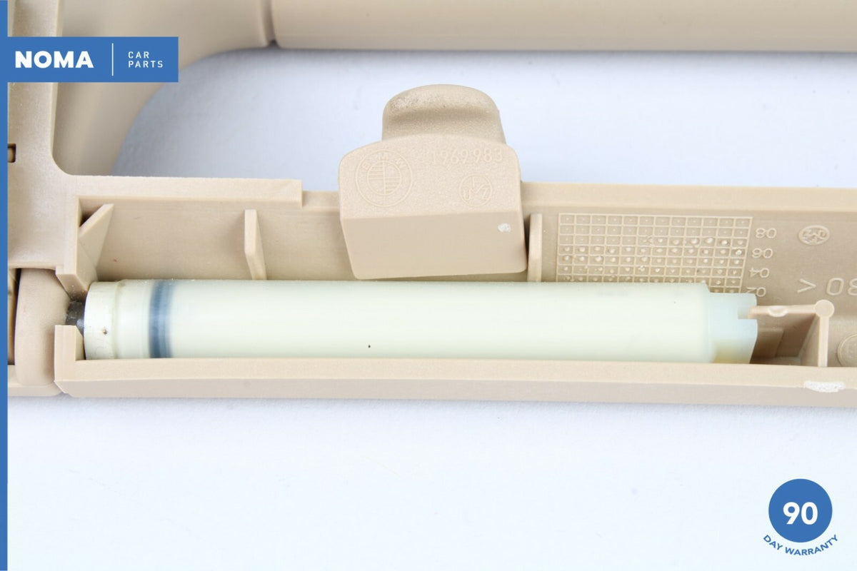 06-08 BMW 750Li E66 Rear Left or Right Ceiling Headliner Grab Handle Beige OEM - photo 9