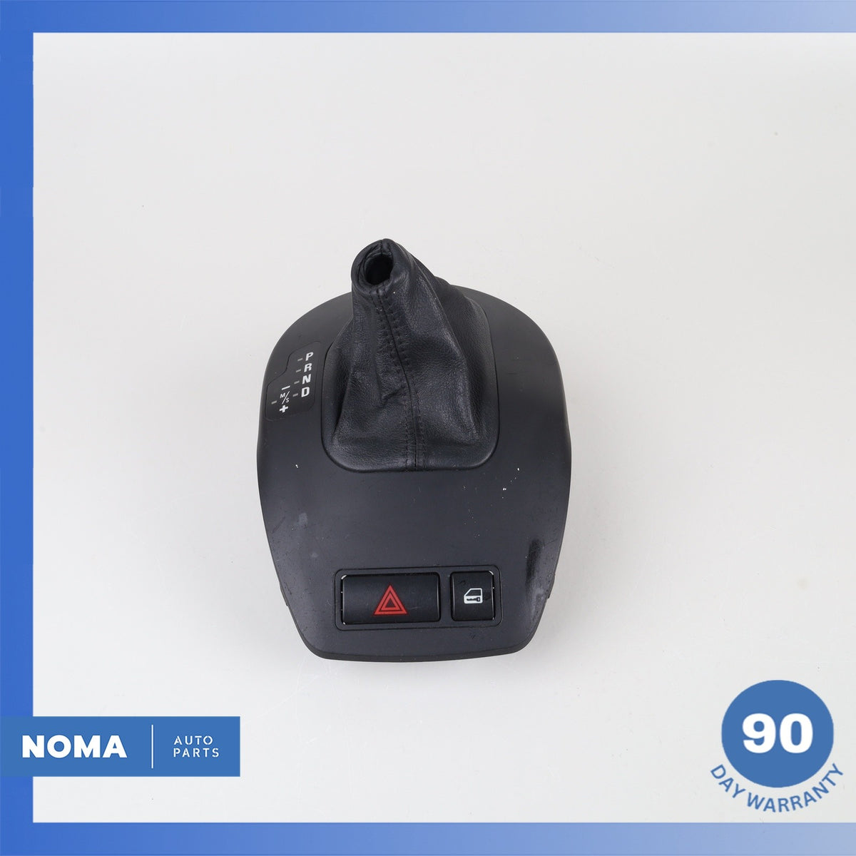 05-08 BMW E85 Z4 Automatic Transmission Gear Shifter Boot Switch Trim Black OEM - photo 2