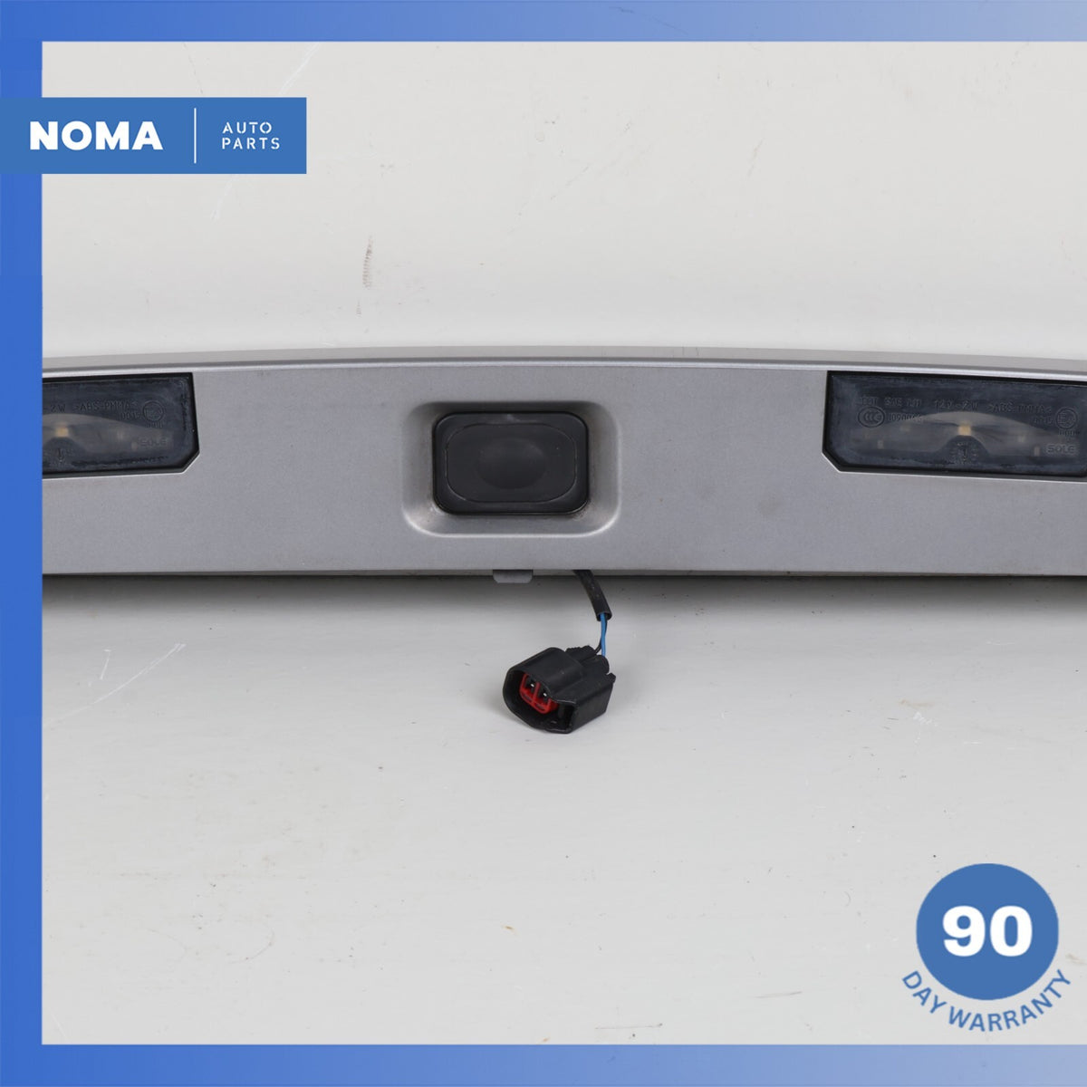 12-15 Range Rover Evoque L538 Rear Trunk Bezel License Plate Light Lamp Trim OEM - photo 11
