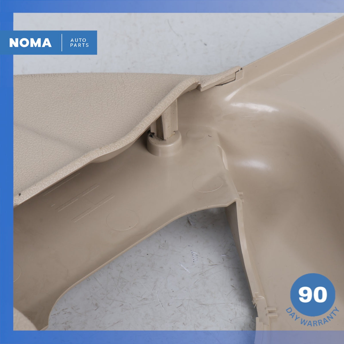 2007 Jaguar X350 XJ8 XJR VDP Front Left Side Seat Outer Trim Cover Beige OEM - photo 13