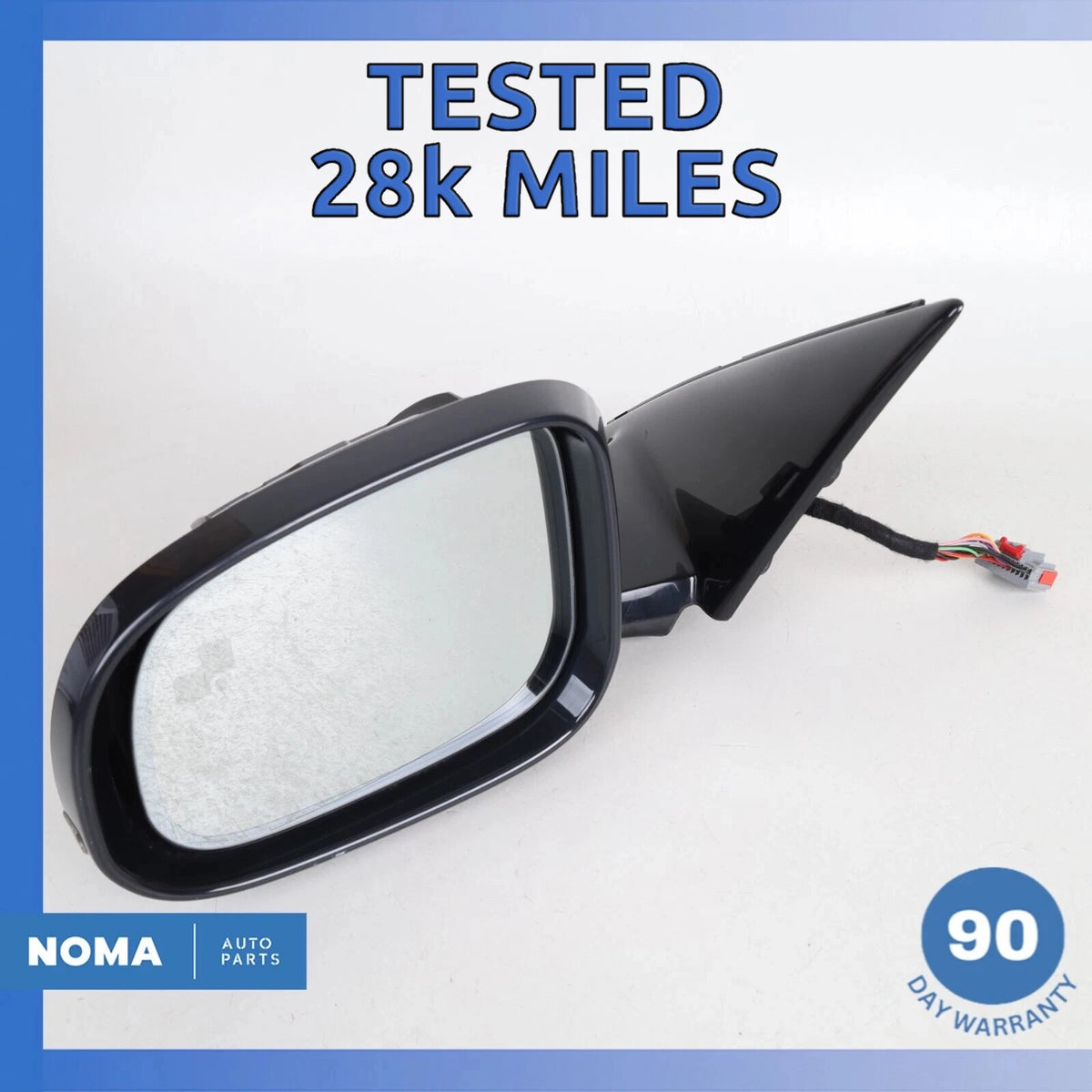 16-19 Jaguar X351 XJ Left Rear View Door Mirror w/ Blind Spot & Camera OEM 28k - photo 1