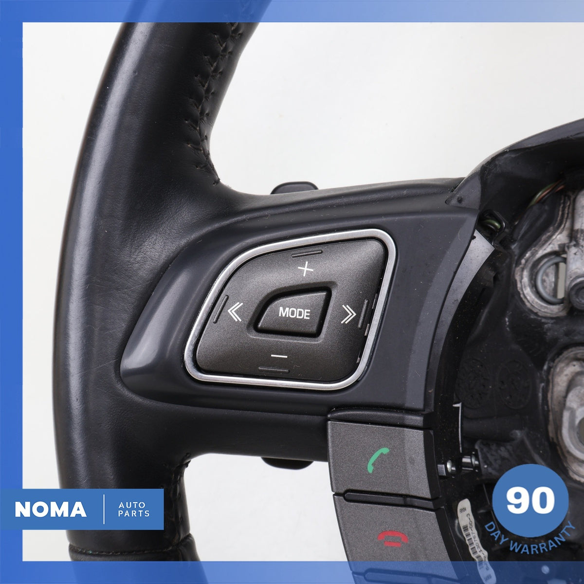 12-19 Land Rover Range Rover Evoque L538 Steering Wheel Black BJ3213D767DD OEM - photo 3