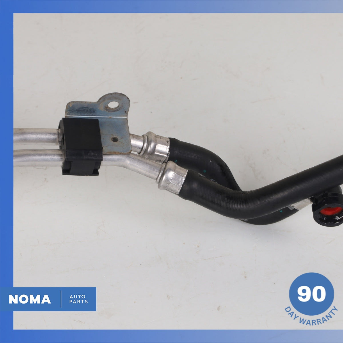 16-20 Jaguar X760 XE XF RWD Automatic Transmission Oil Cooler Hose Line Set OEM - photo 3