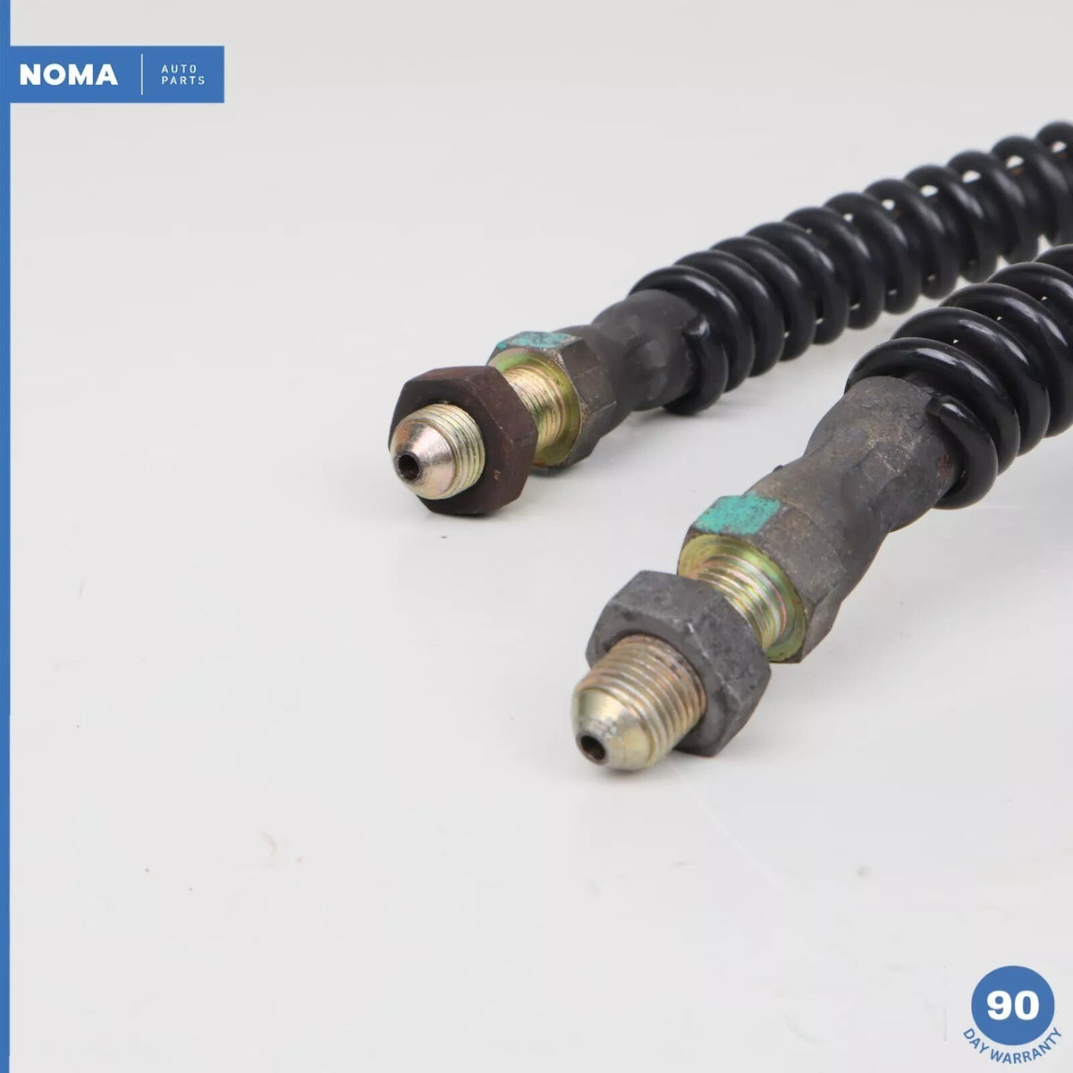 98-06 Jaguar X100 XKR Front Left & Right Side Flexible Brake Line Set of 2 OEM - photo 5
