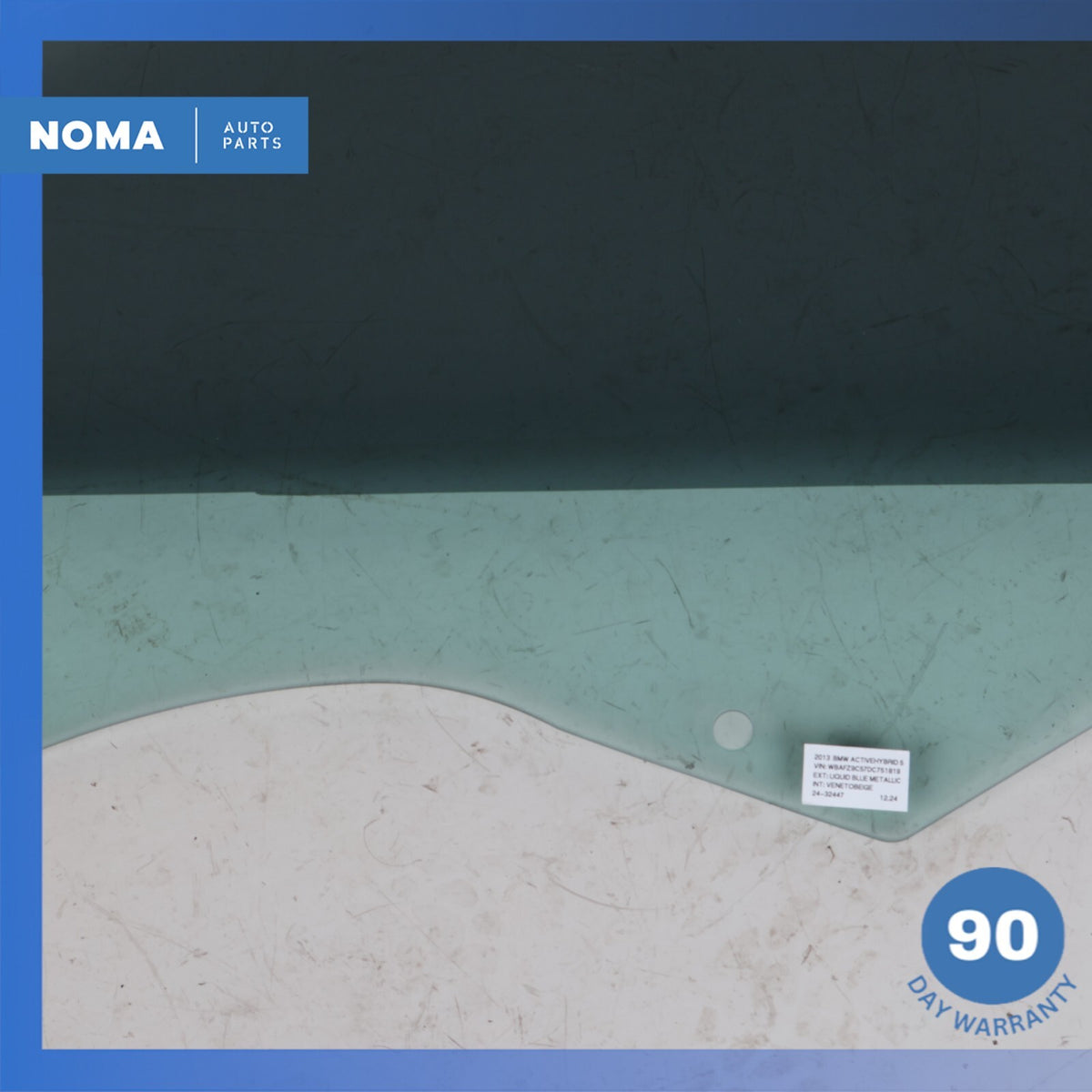 11-16 BMW F10 ActiveHybrid 5 535i 528i Front Left Side Door Window Glass OEM - photo 6