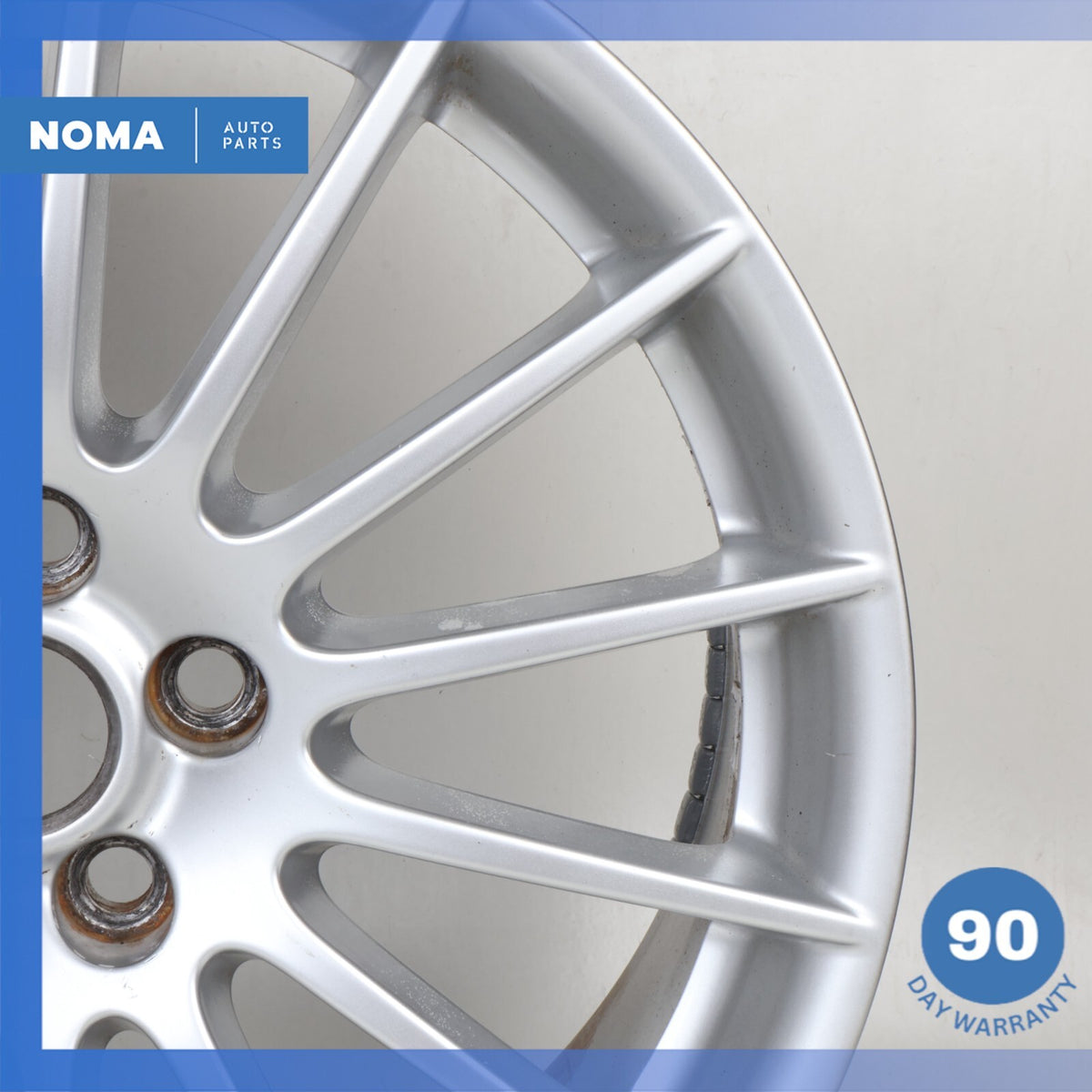 07-09 Jaguar X350 XJ8 Tucana 8J x R18 18" Wheel Rim Silver OEM - photo 3