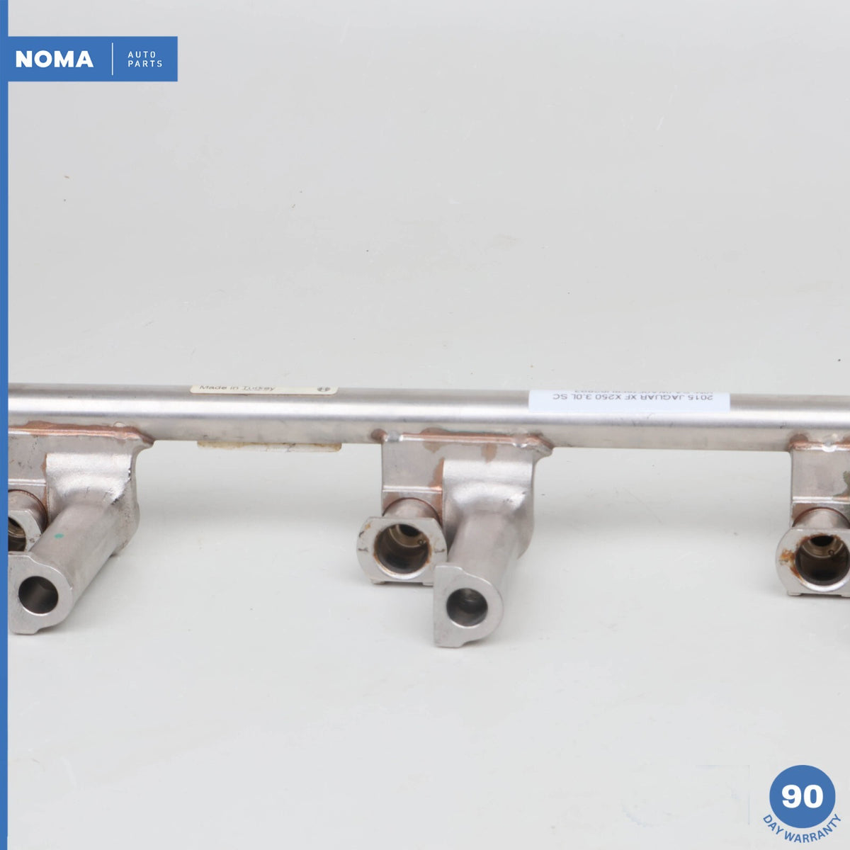 13-21 Jaguar X250 XF Range Rover 3.0 AJ126S Engine Fuel Injection Rail Set OEM - photo 4