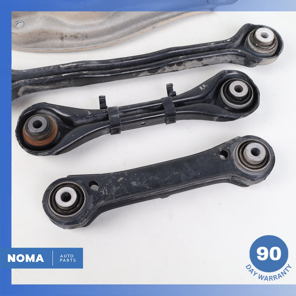 06-13 BMW E90 335i 128i Rear Right Side Suspension Control Arm Set OEM 75k - photo 10