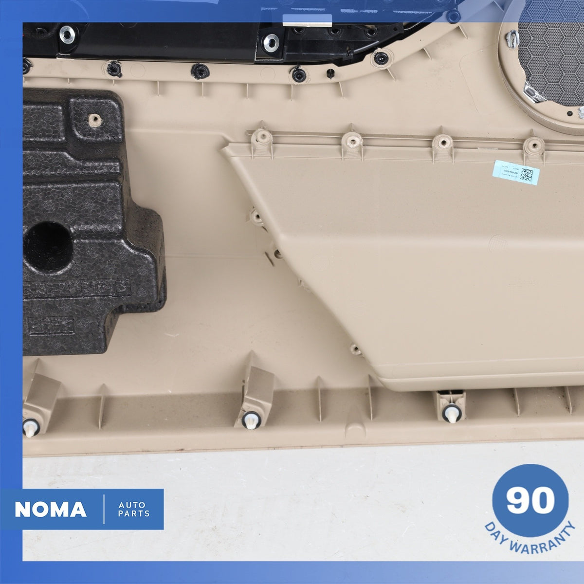 12-19 Range Rover Evoque L538 2DR Front Right Door Trim Panel Assembly Beige OEM - photo 17