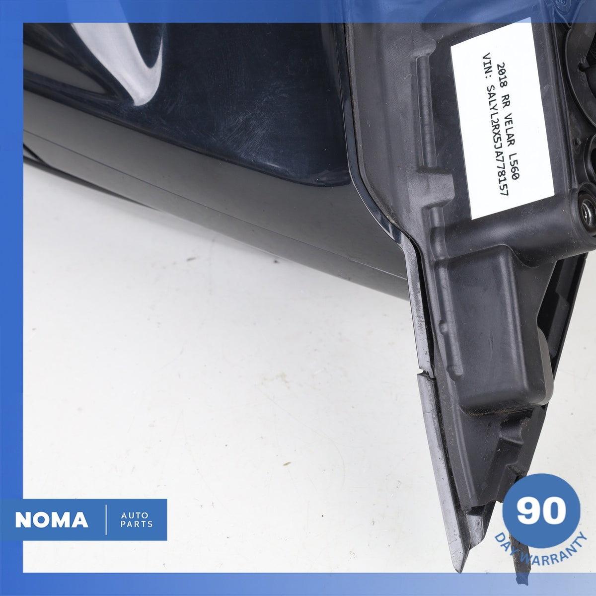 18-20 LR Range Rover L560 Velar Left Rear View Door Mirror w/ Blind Spot OEM - photo 12