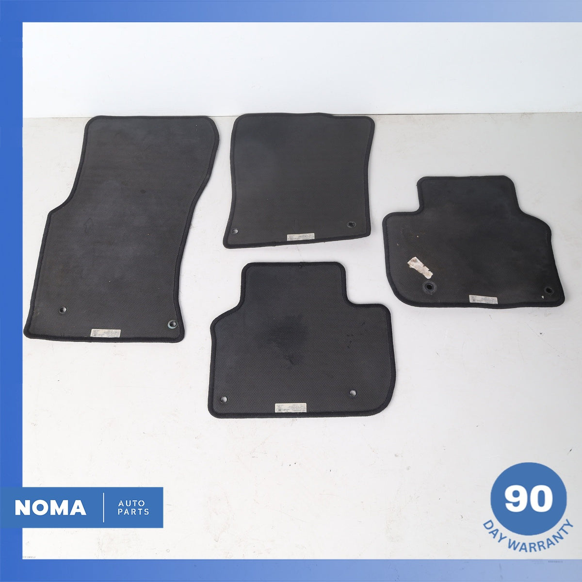 16-23 Jaguar X260 XF Front & Rear Left & Right Floor Carpet Set GX63130A22AA OEM - photo 7