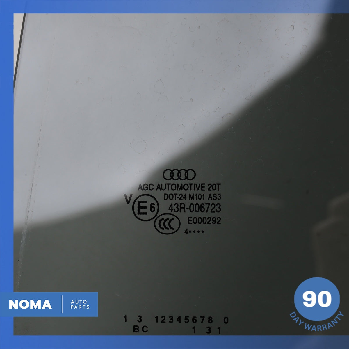 13-18 Audi 8U Q3 Rear Left Driver Side Door Window Glass 8U0845205C OEM - photo 7