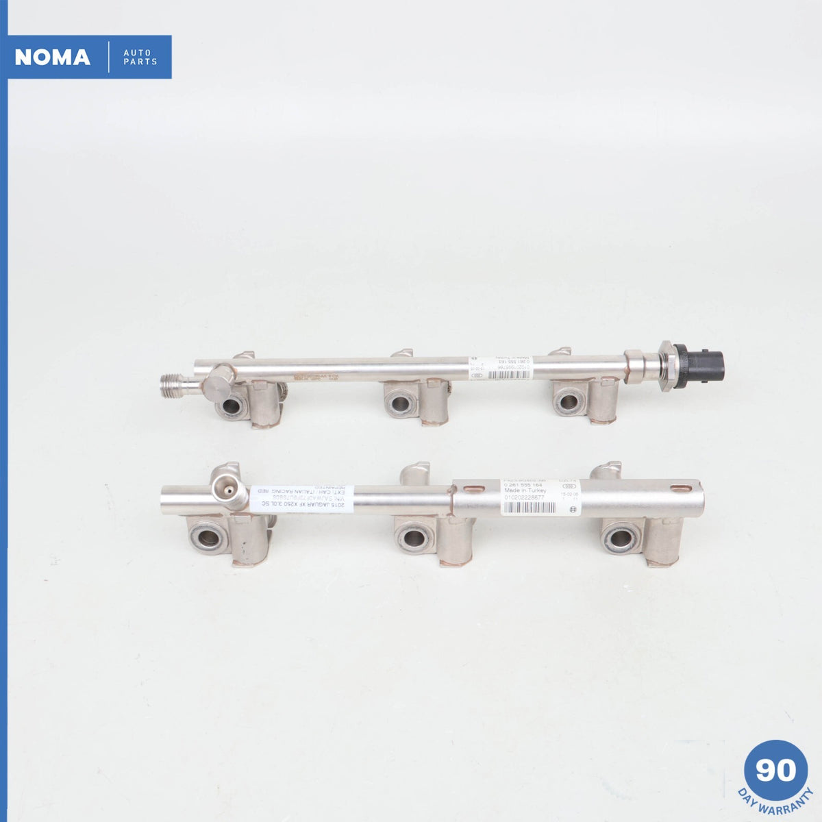 13-21 Jaguar X250 XF F-Type LR4 3.0 AJ126S Engine Fuel Injection Rail Set OEM - photo 8