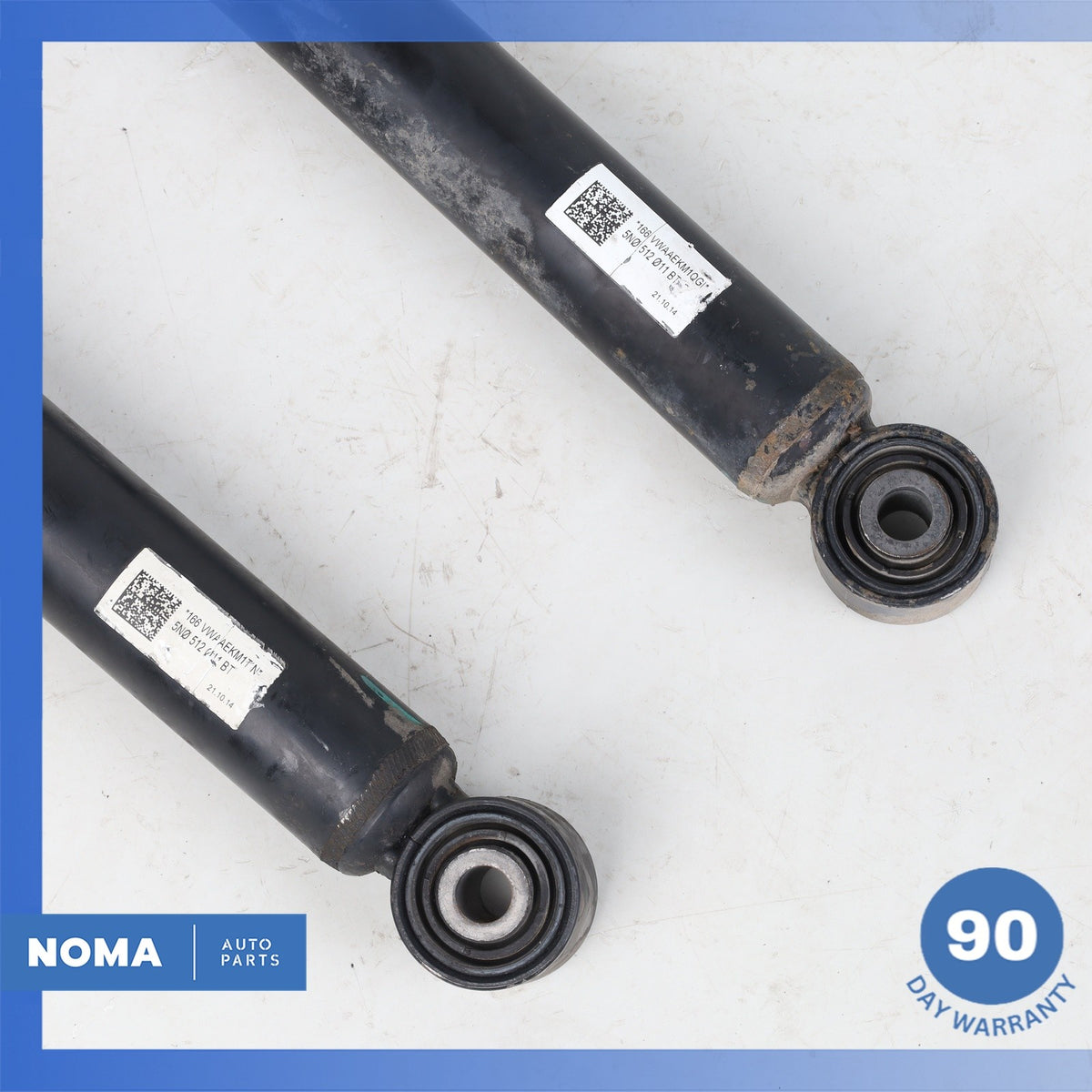 15-18 Audi 8UB 8UG Q3 Rear Left & Right Shock Absorber Strut Set of 2 OEM - photo 7