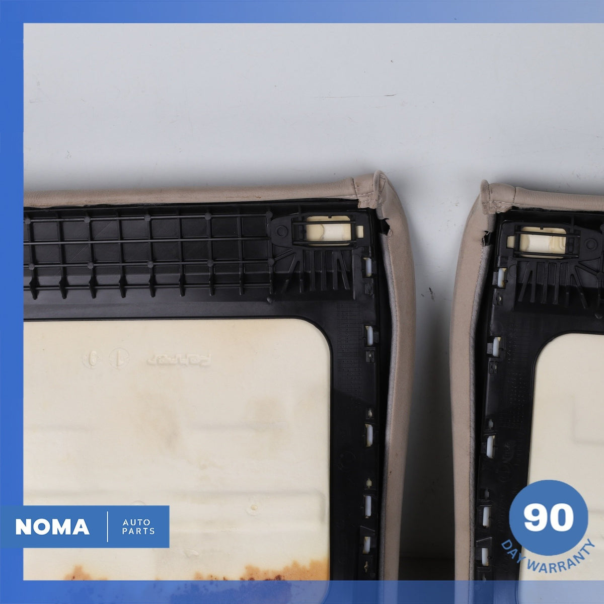 10-13 BMW E92 328i 335i Coupe Rear Left & Right Seat Lower Cushion Set Beige OEM - photo 19