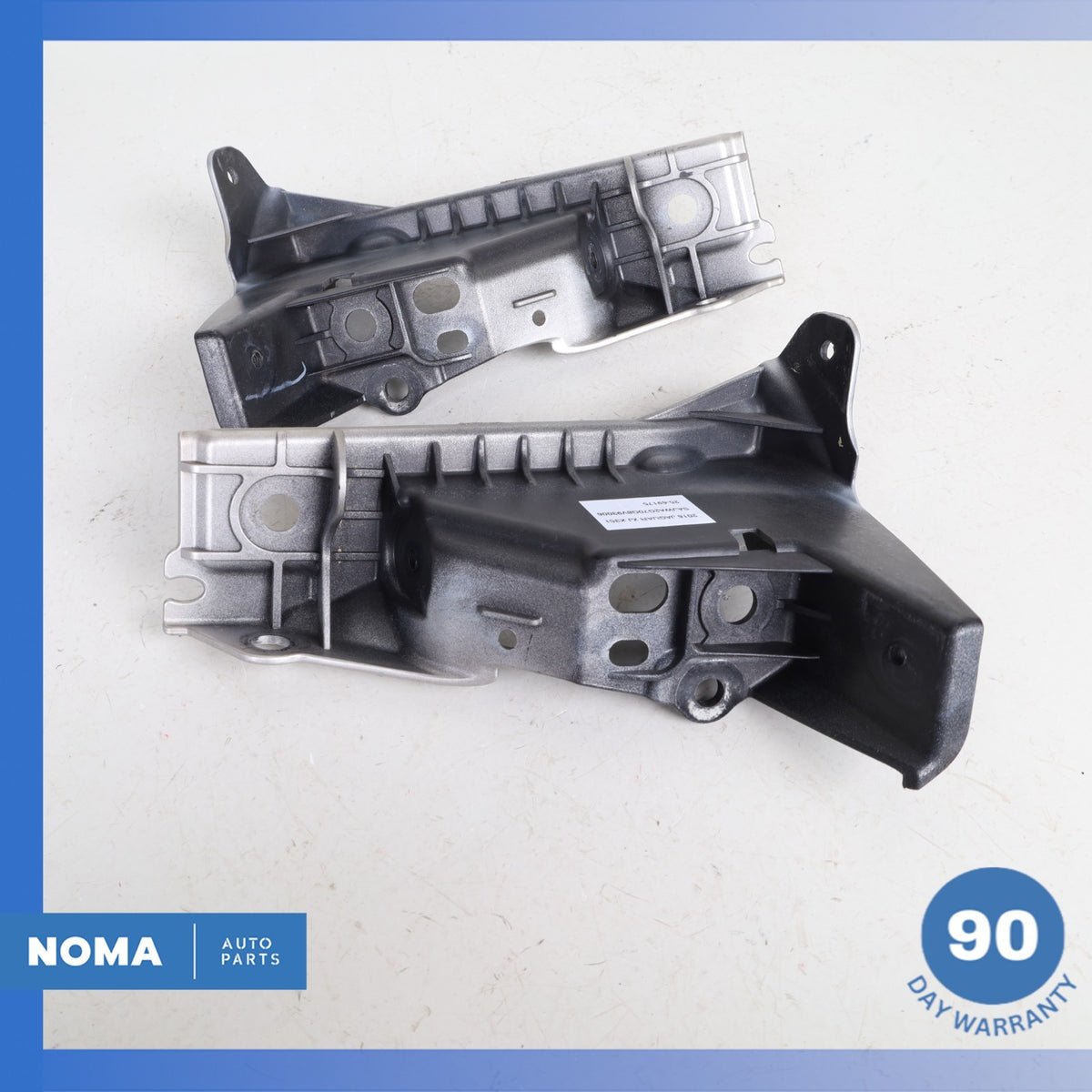 10-19 Jaguar X351 XJ XJR Right & Left Side Fender Support Bracket Mount Set OEM - photo 8