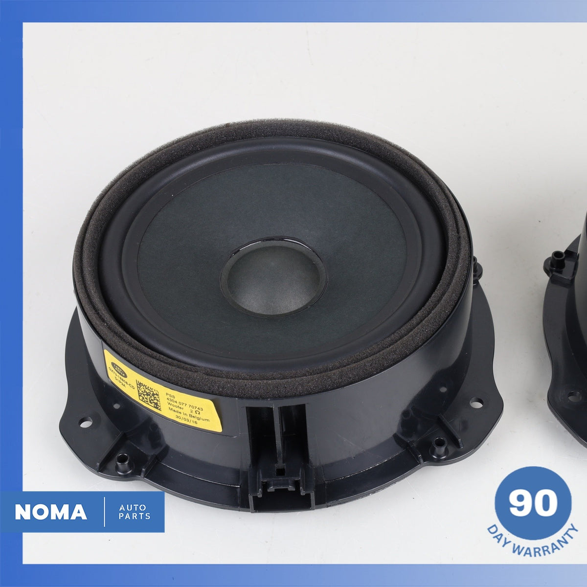 16-26 Jaguar X260 XF Front or Rear Door Audio Sound Speaker Loudspeaker Set OEM - photo 4