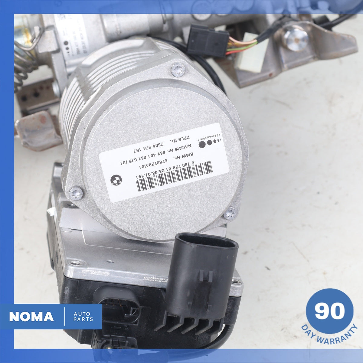 03-08 BMW E85 Z4 A/T Electric Power Steering Column Assembly w/ Servo Motor OEM - photo 15
