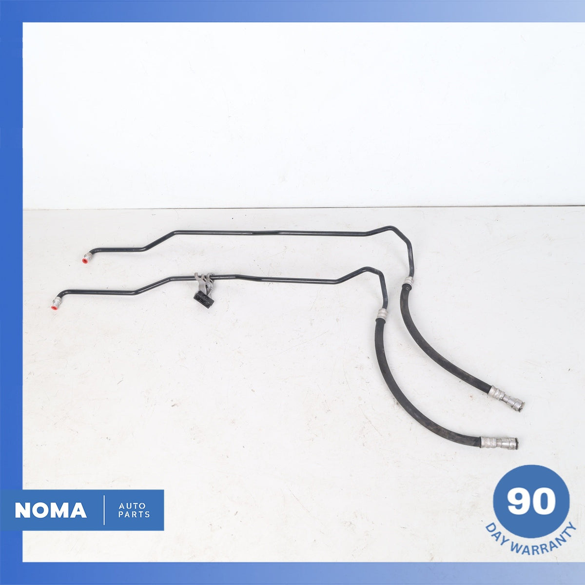 06-08 BMW E85 Z4 Transmission Oil Cooler Hose Line Set OEM - photo 2