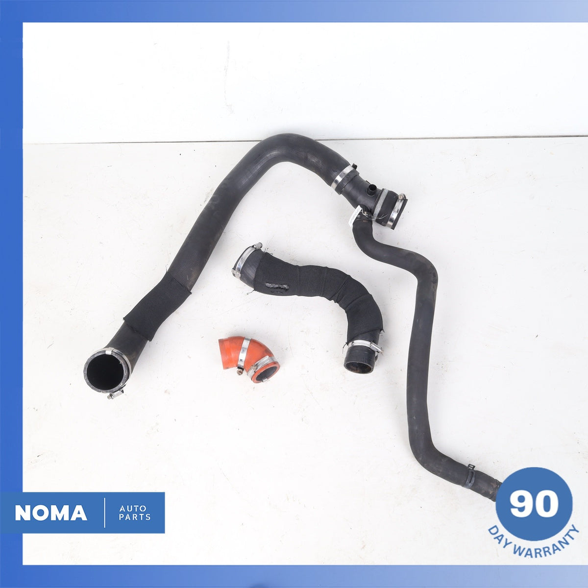 14-17 LR Range Rover Evoque L538 Turbocharger Intercooler Air Inlet Hose Set OEM - photo 1