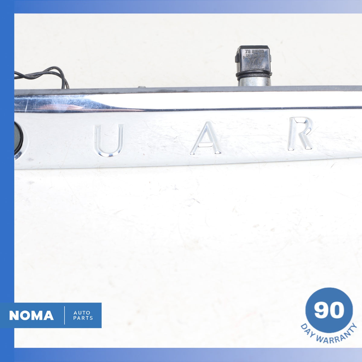 00-06 Jaguar X100 XK8 Rear Trunk Bezel License Plate Light Lamp Trim Chrome OEM - photo 3