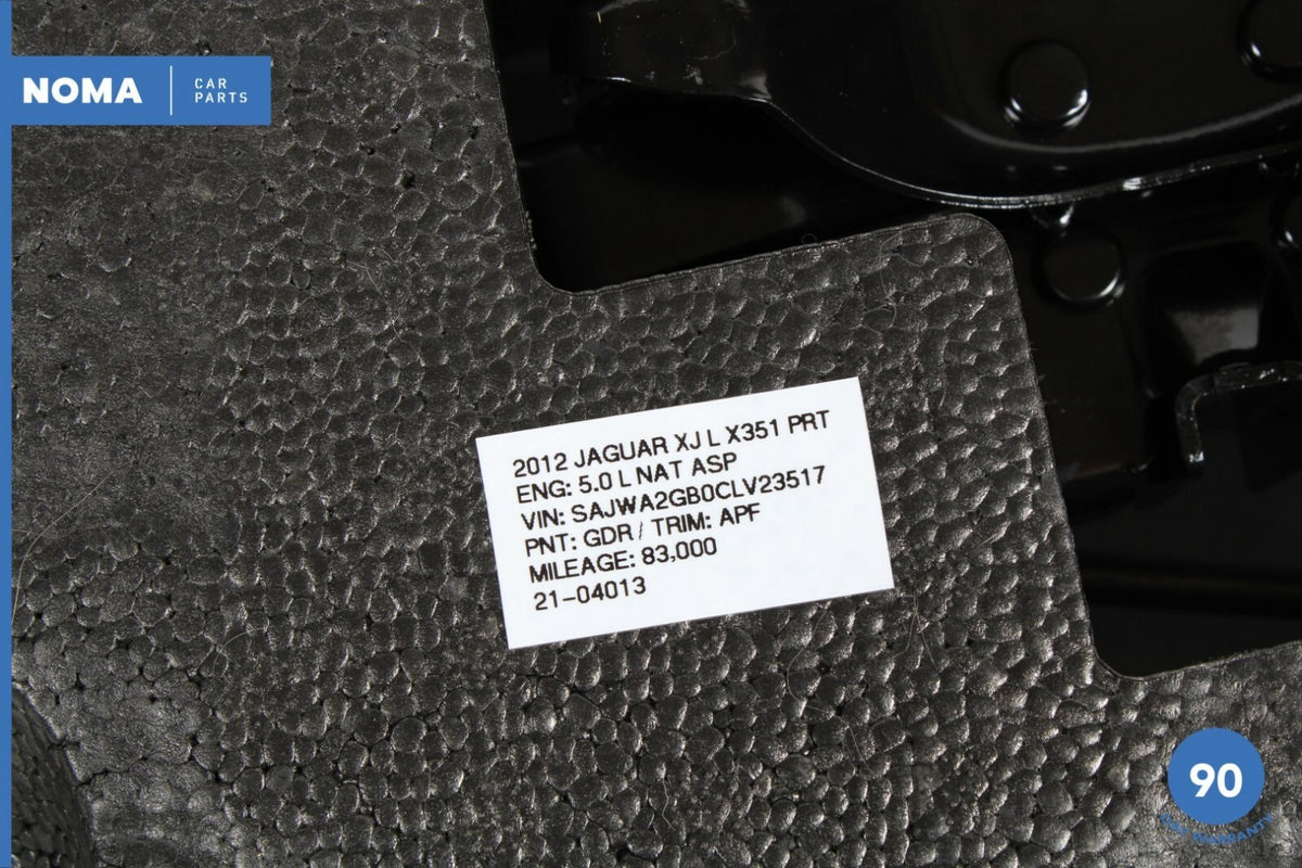 10-15 Jaguar X351 XJ XJL Trunk Spare Tire Emergency Tool Kit Foam Holder OEM - photo 10