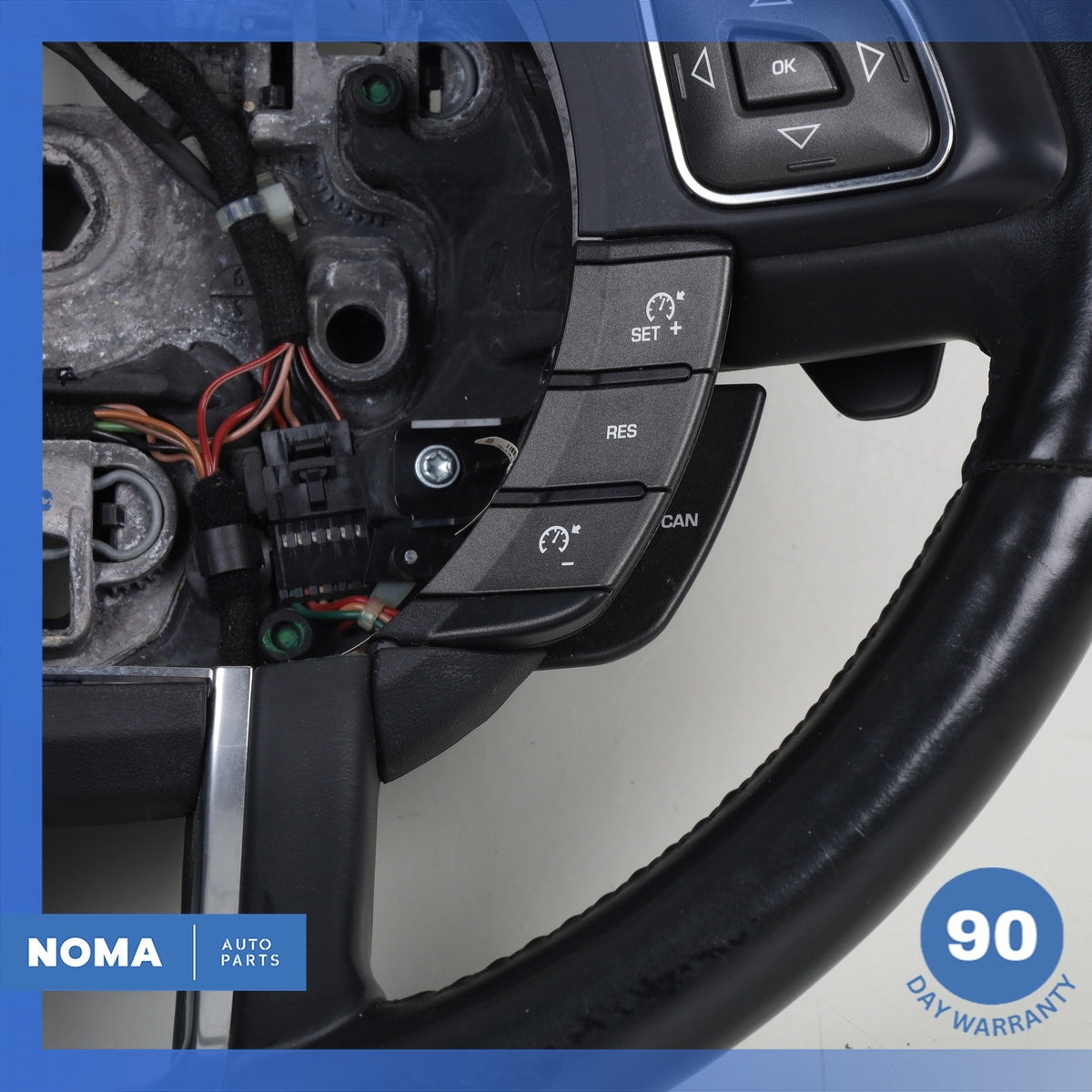 12-19 Land Rover Range Rover Evoque L538 Steering Wheel Black OEM - photo 4