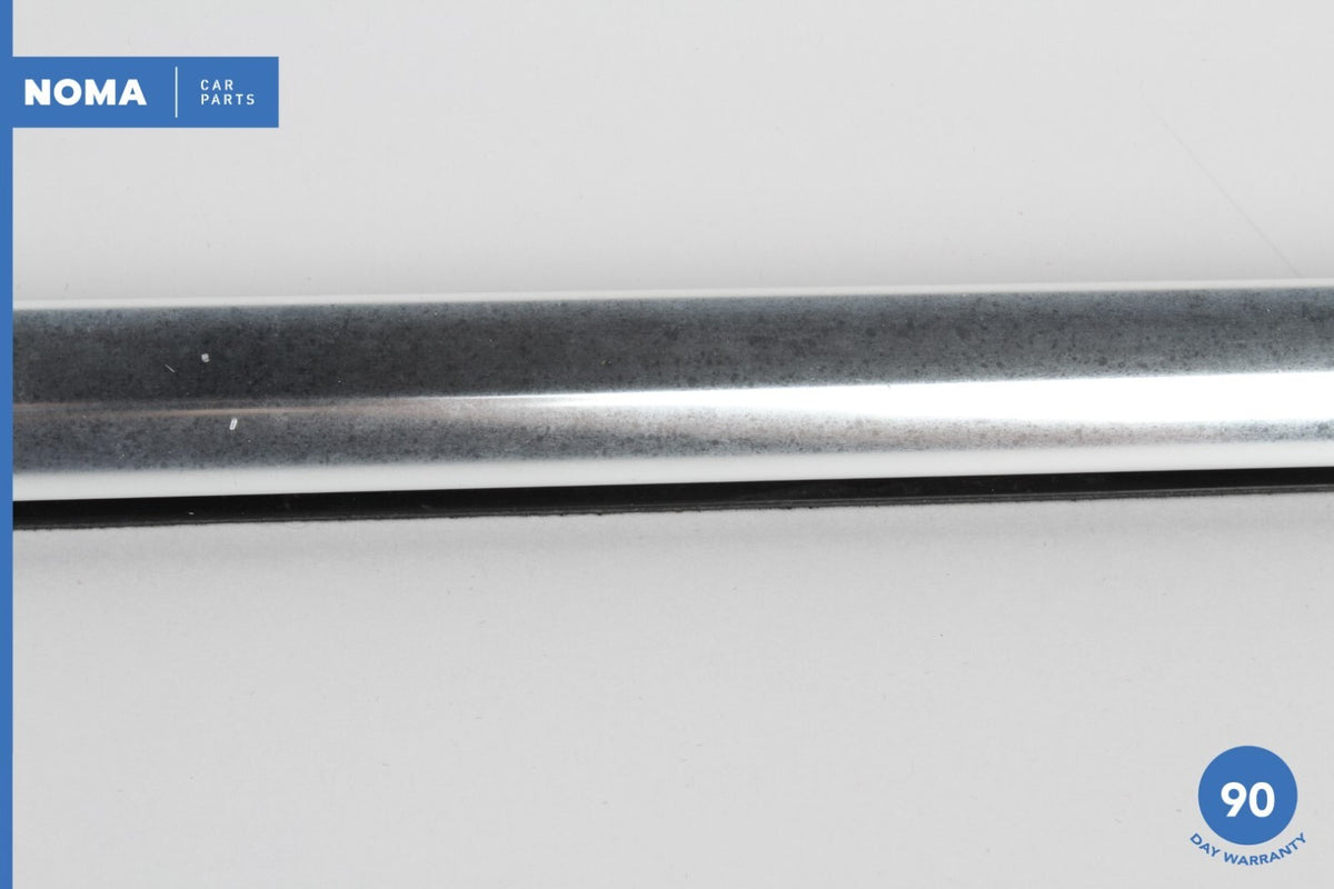 03-08 Jaguar S-Type X204 Rear Left Door Exterior Window Molding Seal Chrome OEM - photo 3