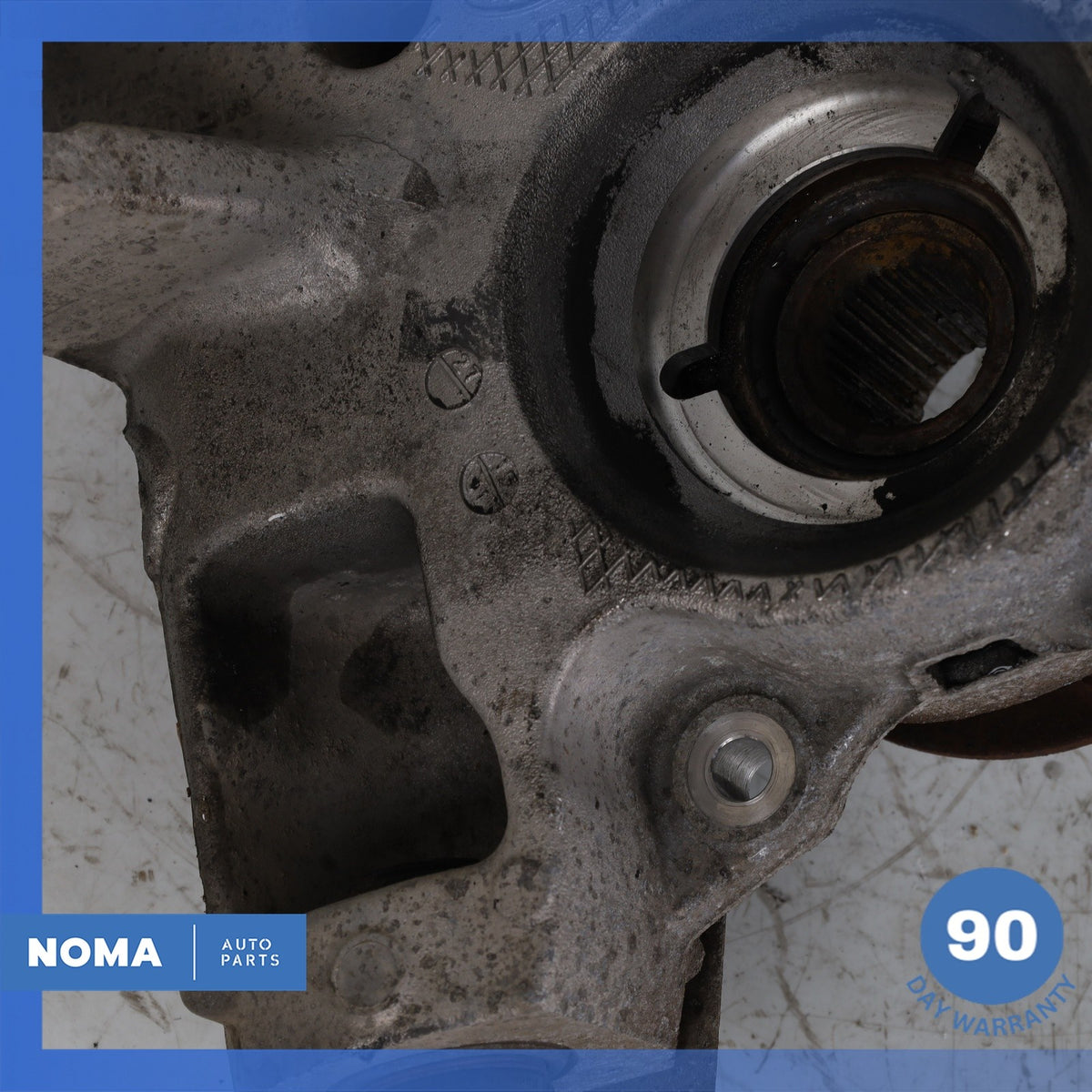 16-20 Jaguar X260 XF XE Rear Right Side Spindle Knuckle Hub w/ Shield OEM 67k - photo 14