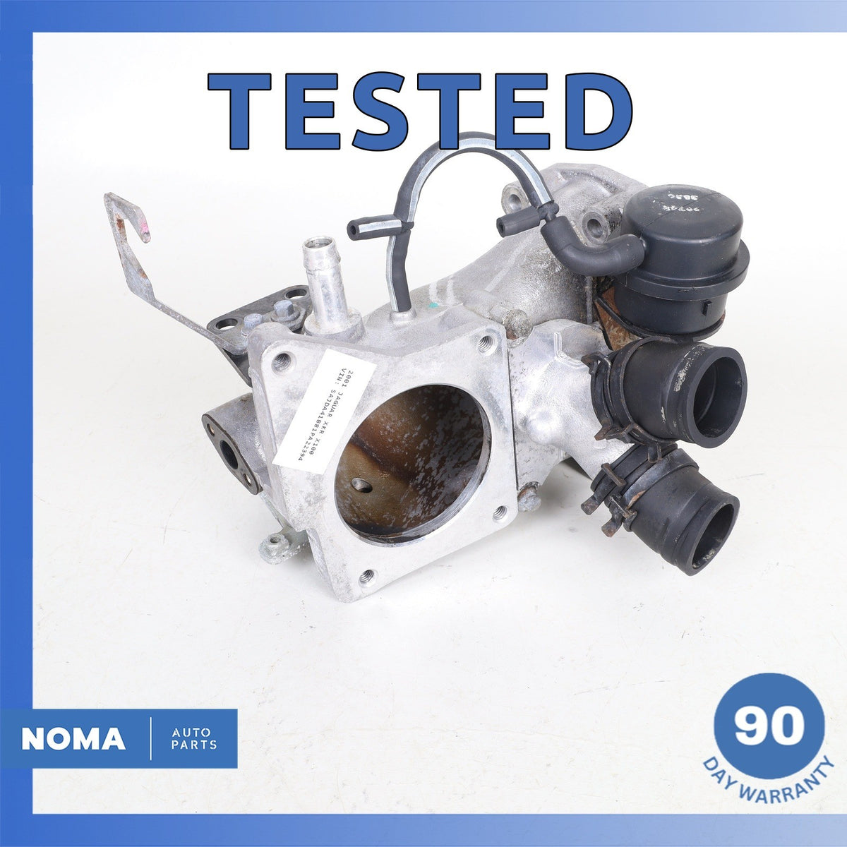 00-03 Jaguar X100 XKR 4.0L S/C Throttle Body Induction Elbow XW939K426AA OEM - photo 1