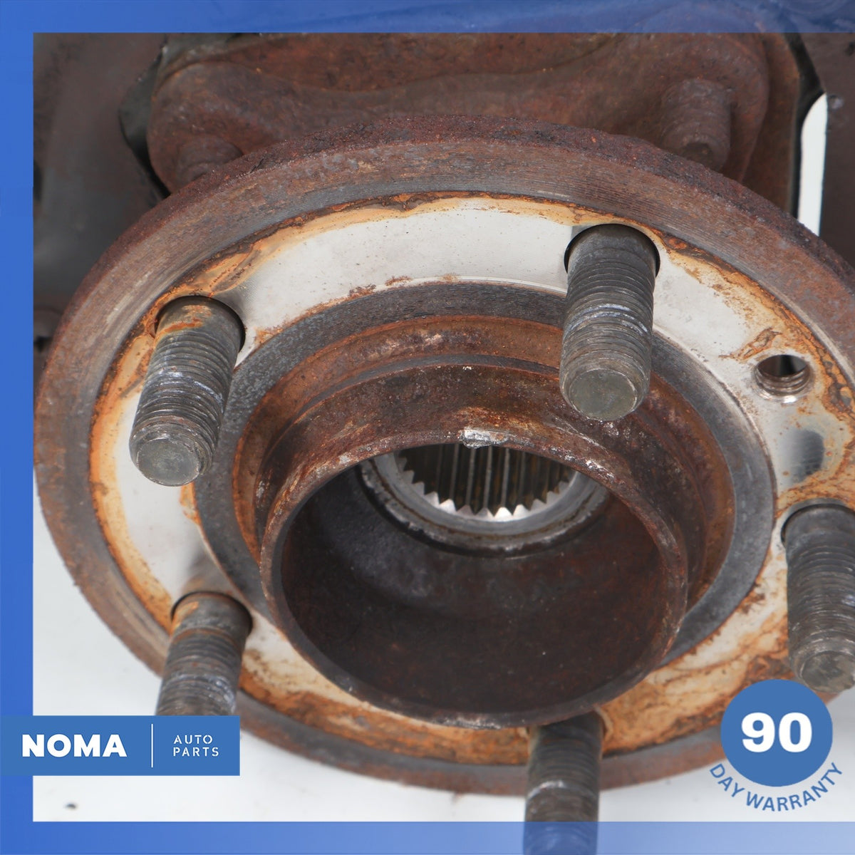 06-13 LR Range Rover Sport L320 Front Right Passenger Spindle Knuckle Hub OEM - photo 3