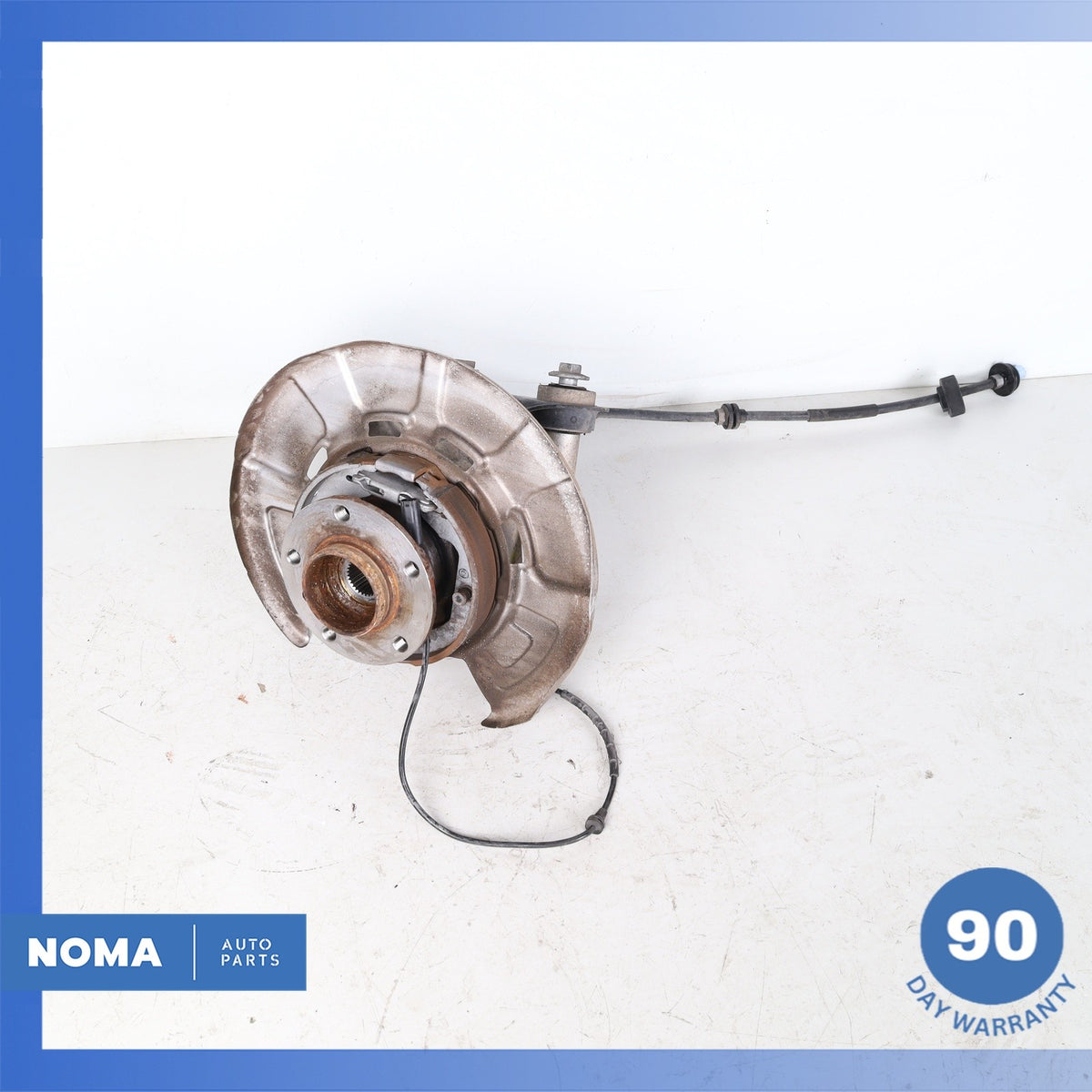 14-19 BMW F15 X5 X6M Rear Right Passenger Side Spindle Knuckle Hub w/ Shield OEM - photo 1