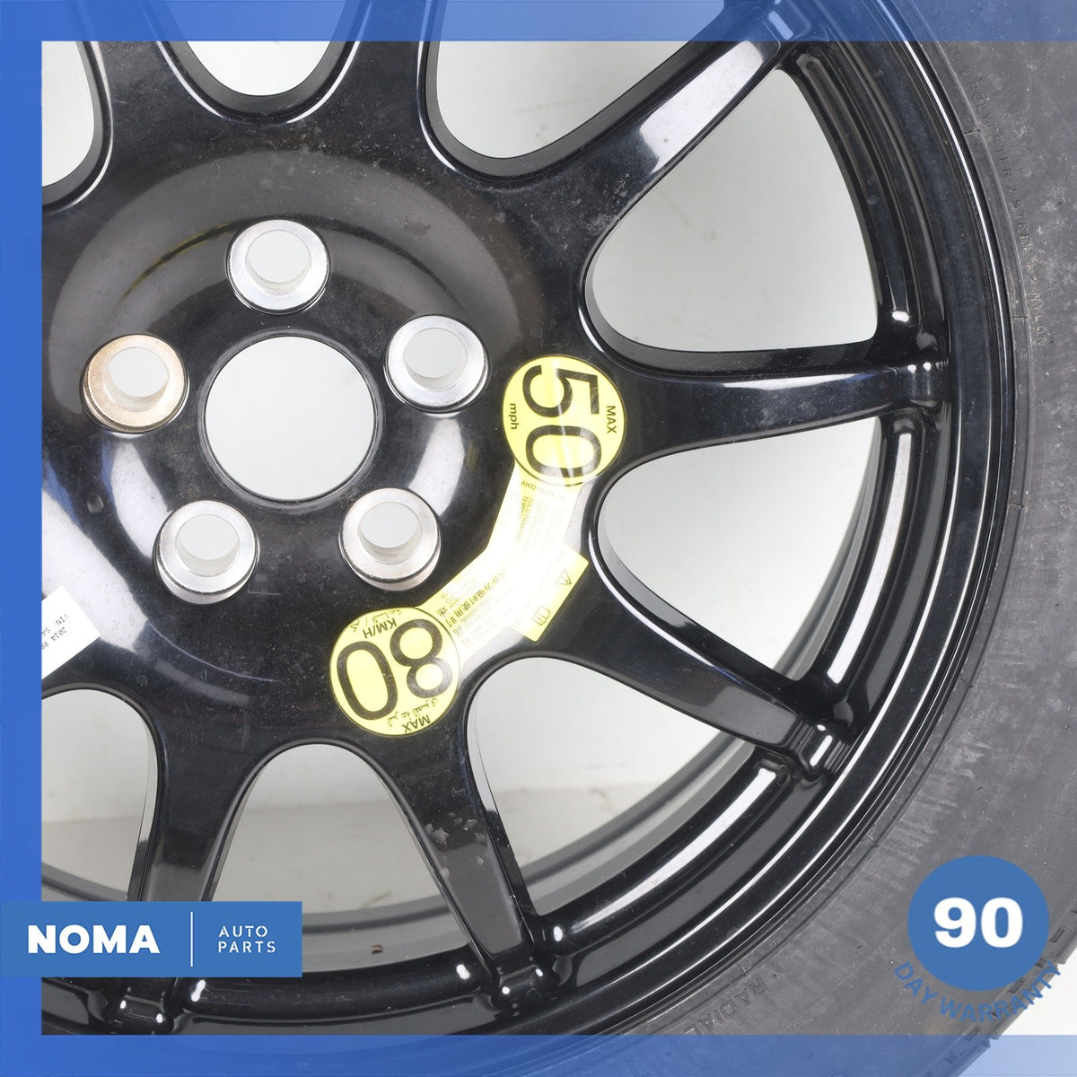 13-23 Range Rover Sport L494 Emergency Spare Tire Wheel Donut Rim 195 70 20" OEM - photo 3