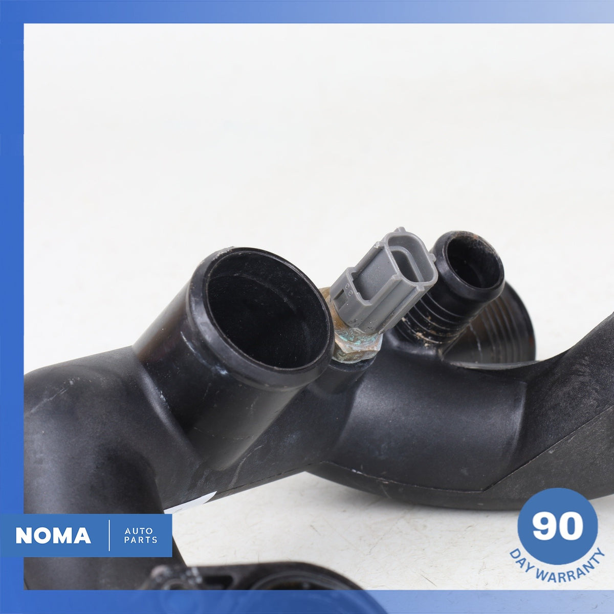 97-03 Jaguar X100 XK8 Thermostat Housing Water Outlet Pipe 96JV8A504BD OEM - photo 3