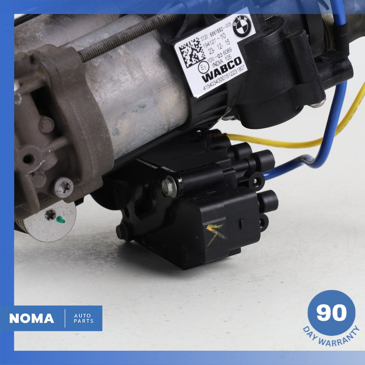 16-22 BMW G12 740i 750Li Airmatic Air Suspension Compressor Pump OEM 76k - photo 8