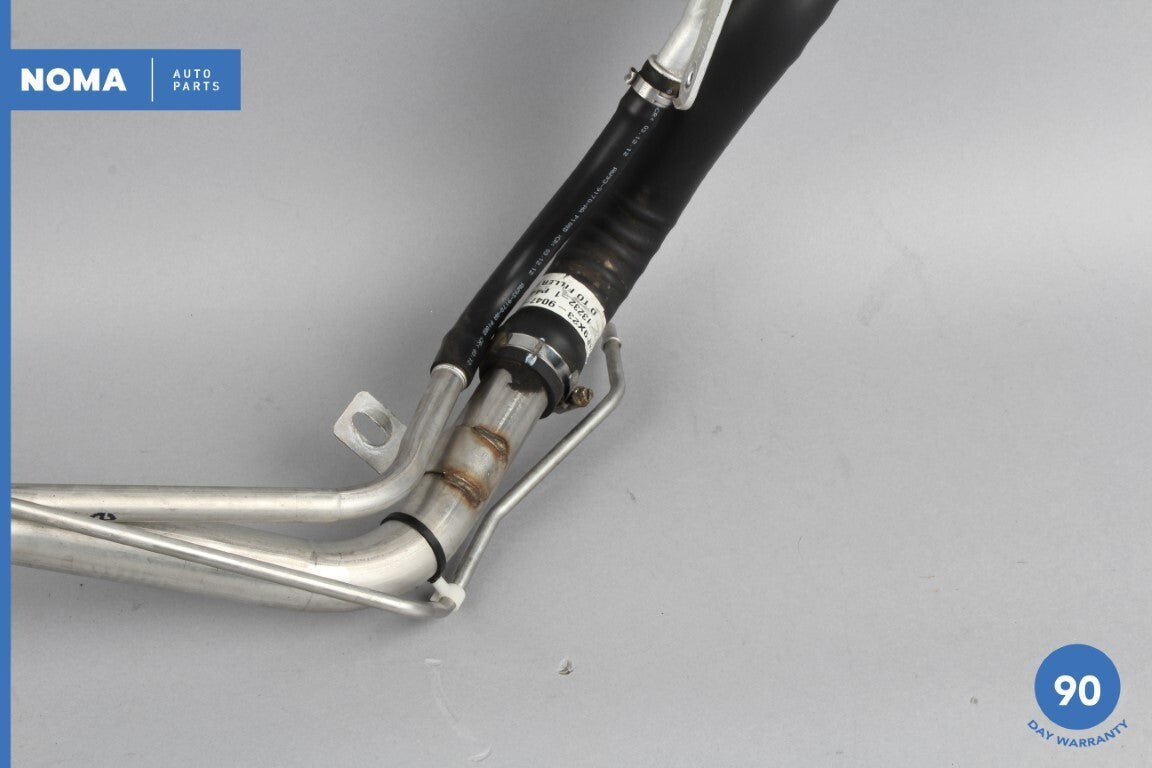 10-18 Jaguar XJ XJL X351 S/C Fuel Tank Filler Neck Tube Pipe Line w/ Valve OEM - photo 4