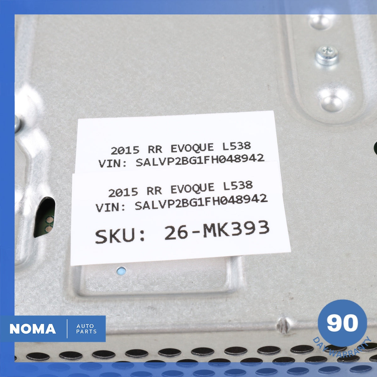 09-21 LR Range Rover Evoque L538 XF 600W Meridian Stereo Audio Amplifier Amp OEM - photo 18