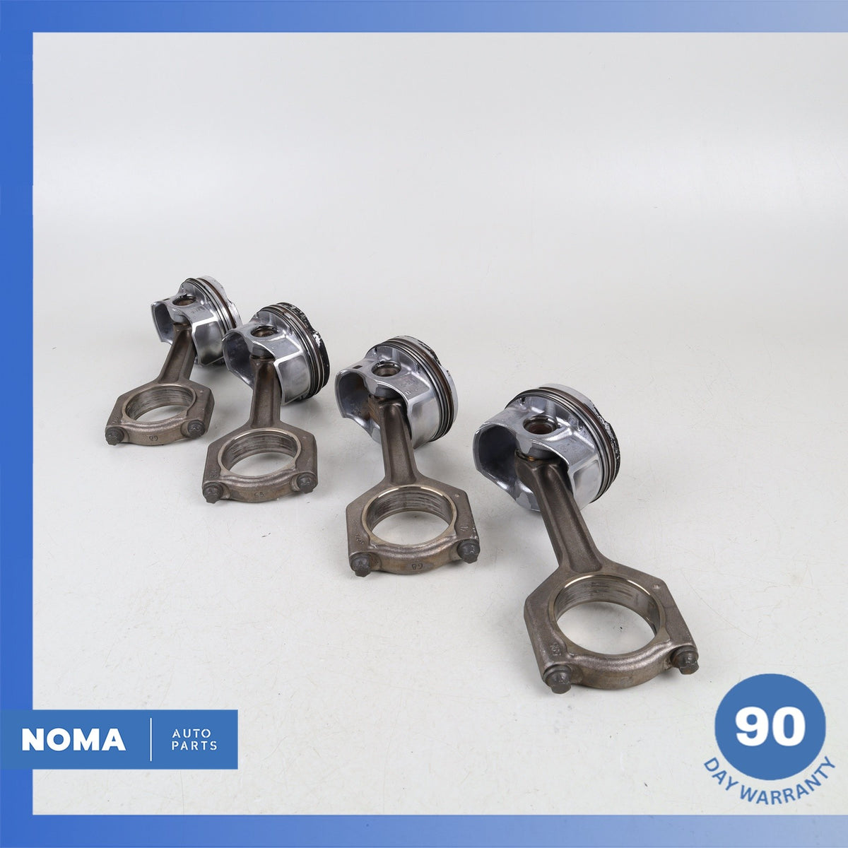 12-18 BMW E89 Z4 X3 228i 528i 2.0L N20 Engine Piston Connecting Rod Set OEM - photo 2