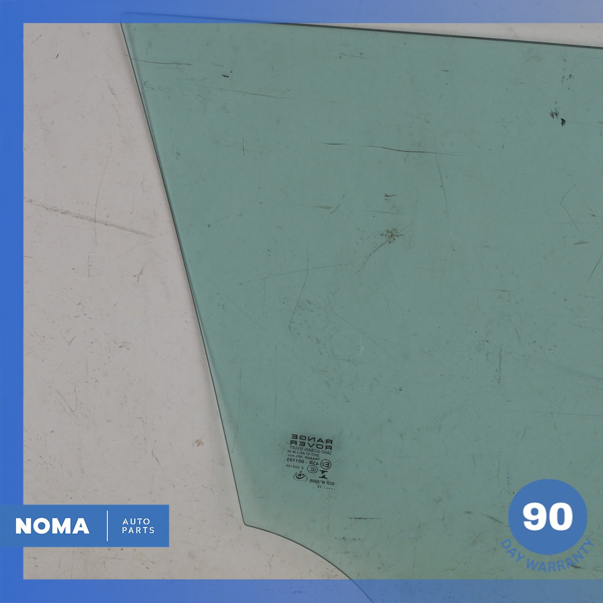 12-19 Range Rover Evoque L538 4DR Front Left Driver Side Door Window Glass OEM - photo 10