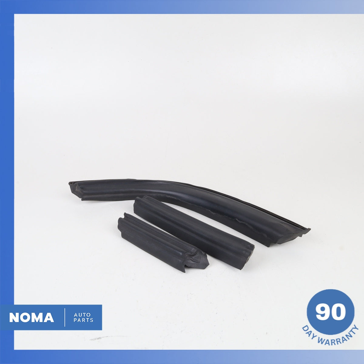 03-08 BMW E85 Z4 Convertible Top Roof Left Side Outside Molding Seal Set OEM - photo 1