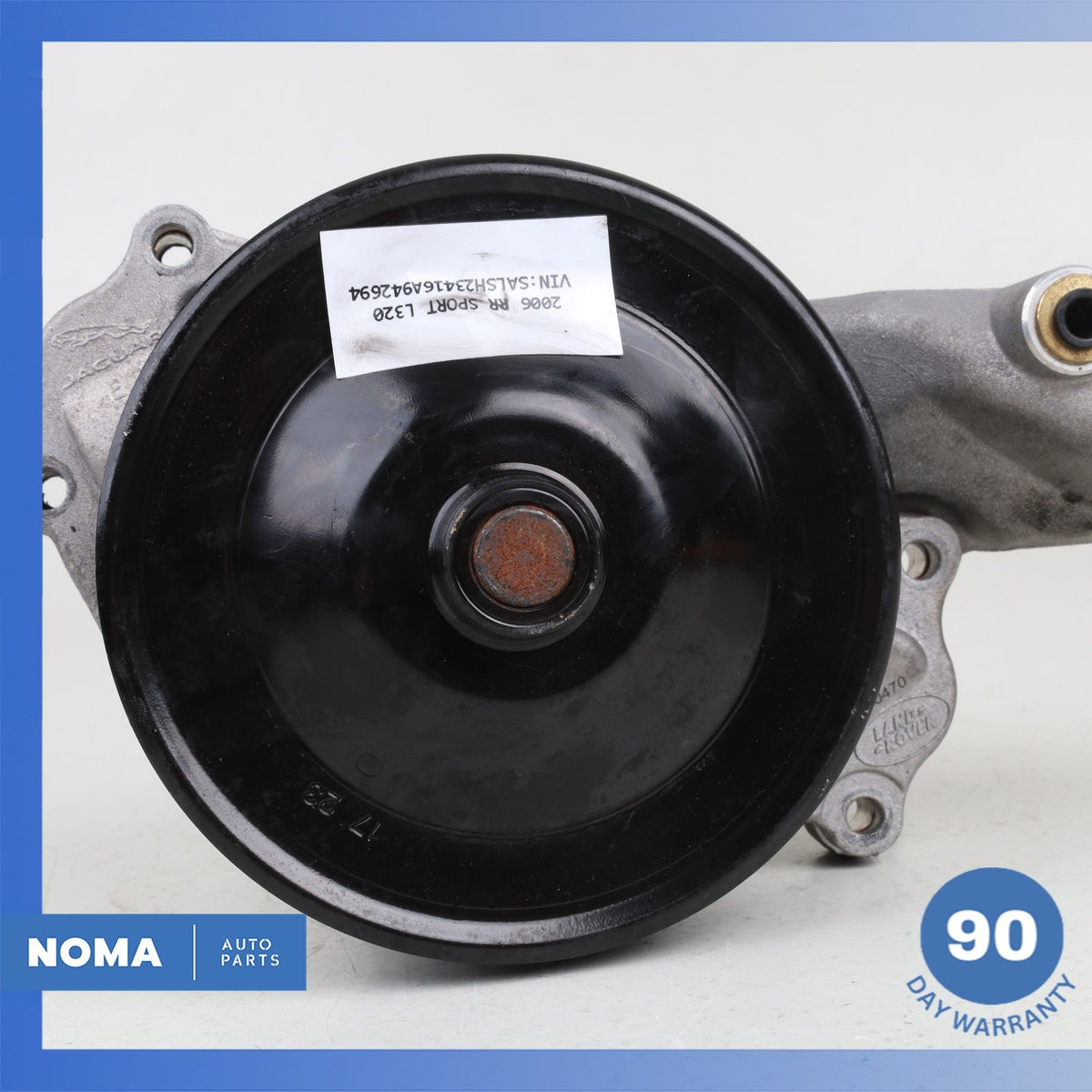 10-23 Land Rover L319 LR4 Engine Coolant Water Pump w/ Pulley 8W938K500BC OEM - photo 3