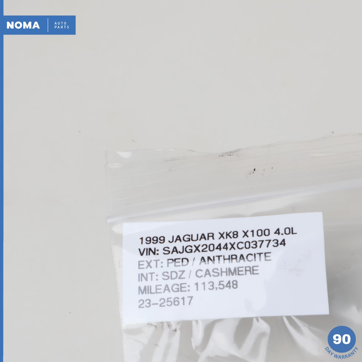 97-03 Jaguar XK8 X100 Convertible Rear Trunk Lid Plate Wire Wiring Harness OEM - photo 15